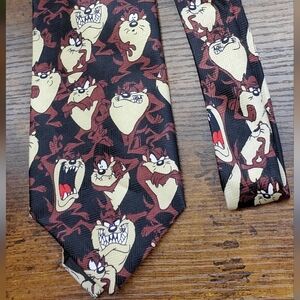Vintage 1990s Tazmanian Devil Neck Tie